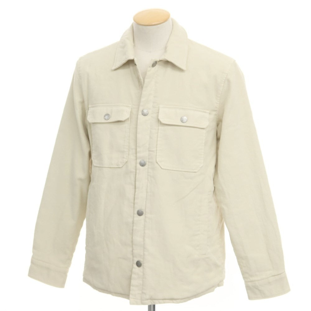 [Used] A.P.C. Cotton padded coverall blouson, light beige [Size S] [BEI] [A/W] [Condition Rank C] [Men&