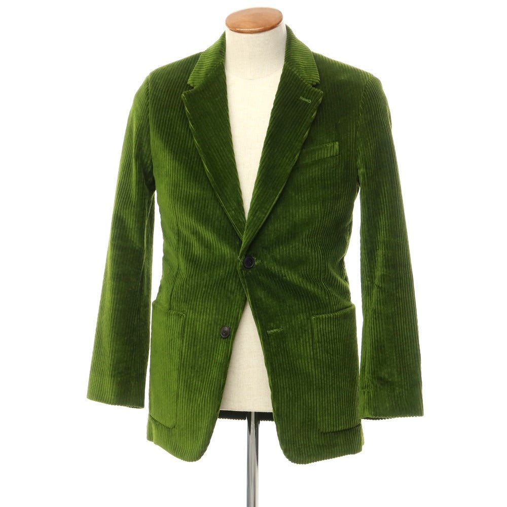 [Used] AMI Alexandre Mattiussi Cotton Corduroy 2B Casual Jacket Green [Size 46] [GRN] [A/W] [Condition Rank C] [Men&