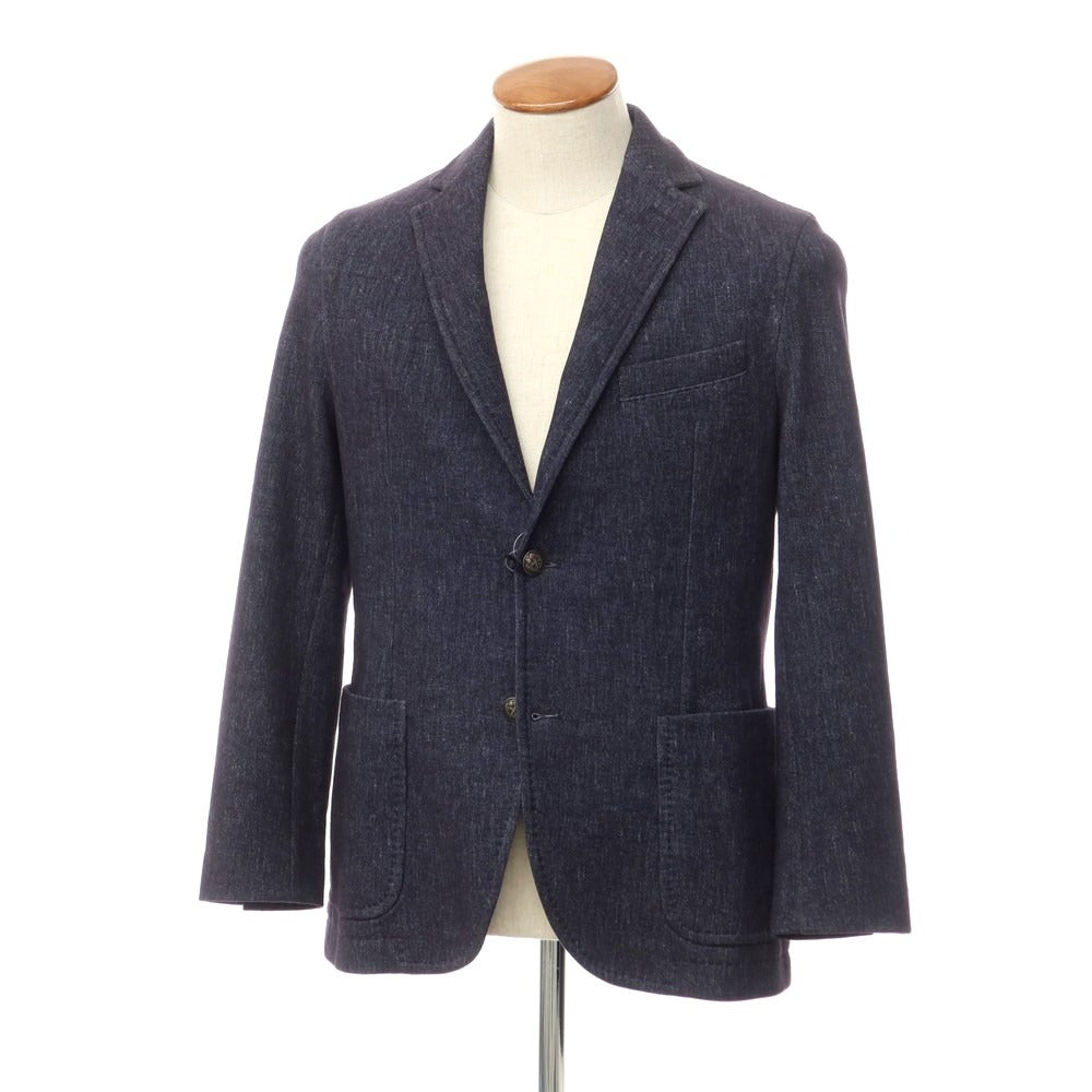 [Used] CIRCOLO 1901 Cotton Stretch 2B Casual Jacket Navy [Size 46] [NVY] [A/W] [Condition Rank B] ​​[Men&