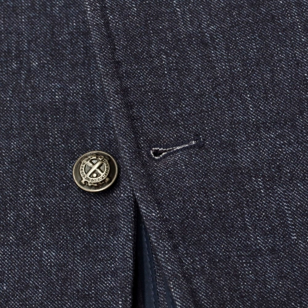 [Used] CIRCOLO 1901 Cotton Stretch 2B Casual Jacket Navy [Size 46] [NVY] [A/W] [Condition Rank B] ​​[Men&