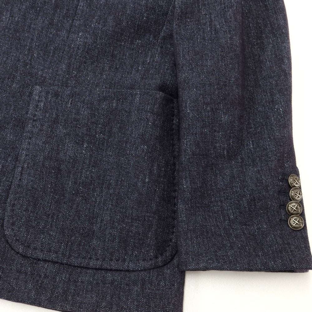 [Used] CIRCOLO 1901 Cotton Stretch 2B Casual Jacket Navy [Size 46] [NVY] [A/W] [Condition Rank B] ​​[Men&