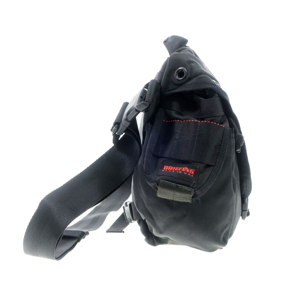 [Used] BRIEFING nylon messenger bag, black [Condition: C] [Men&