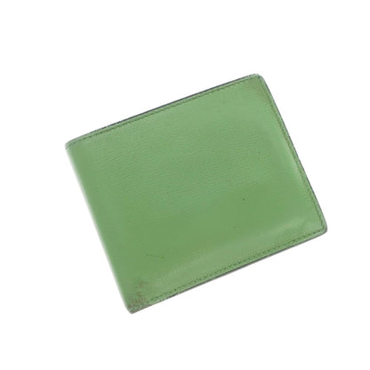 [Used] Valextra VL Leather Bi-fold Wallet Light Green [GRN] [S/S/A/W] [Condition Rank D] [Unisex] [768892]
 [EPD]