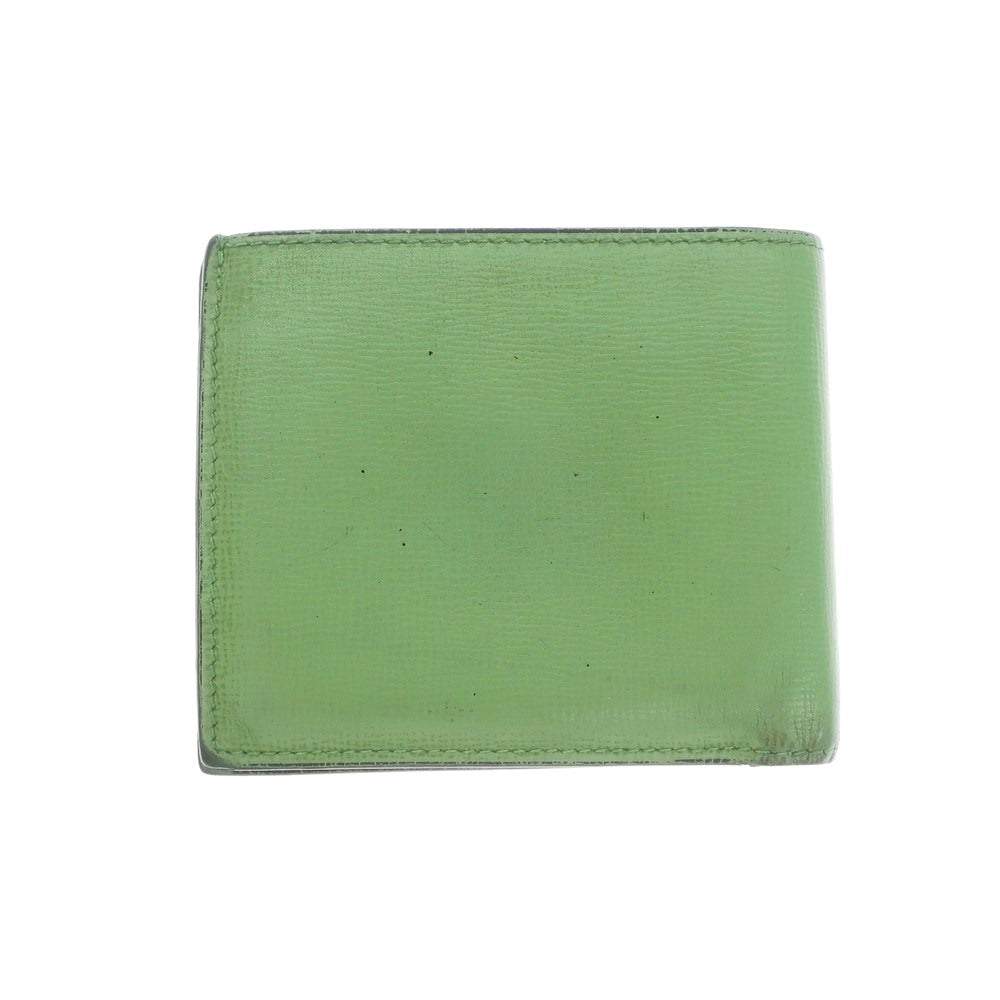 [Used] Valextra VL Leather Bi-fold Wallet Light Green [GRN] [S/S/A/W] [Condition Rank D] [Unisex] [768892]
 [EPD]