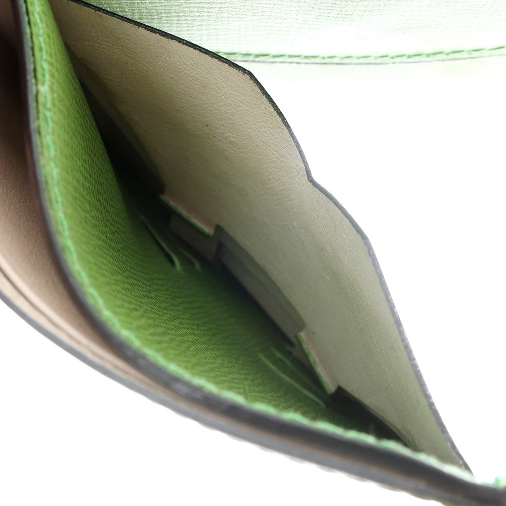 [Used] Valextra VL Leather Bi-fold Wallet Light Green [GRN] [S/S/A/W] [Condition Rank D] [Unisex] [768892]
 [EPD]