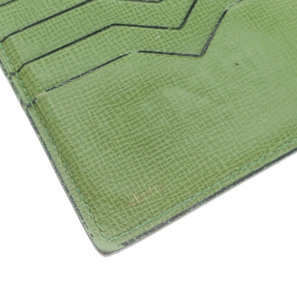 [Used] Valextra VL Leather Bi-fold Wallet Light Green [GRN] [S/S/A/W] [Condition Rank D] [Unisex] [768892]
 [EPD]