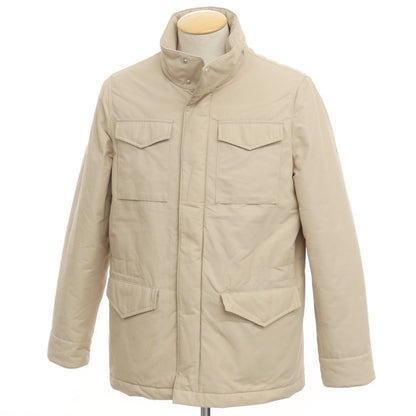 [Used] Brunello Cucinelli Cotton Nylon Padded Zip-up Blouson Beige [Size XS] [BEI] [A/W] [Condition Rank C] [Men&