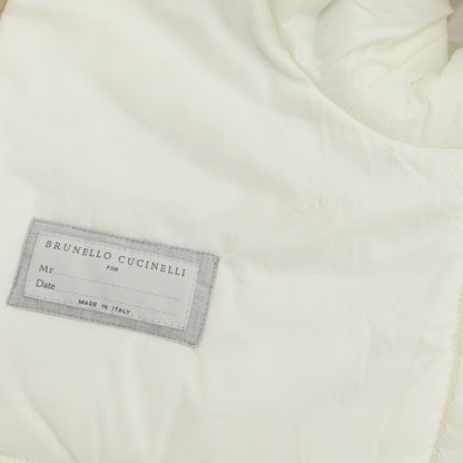 [Used] Brunello Cucinelli Cotton Nylon Padded Zip-up Blouson Beige [Size XS] [BEI] [A/W] [Condition Rank C] [Men&
