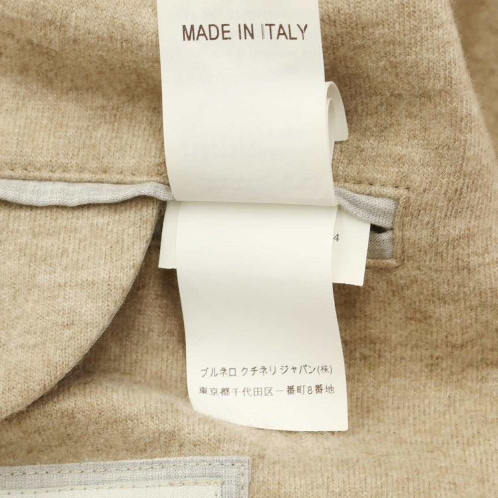 [Used] Brunello Cucinelli Cashmere 3B Casual Jacket Beige [Size 48] [BEI] [A/W] [Condition Rank D] [Men&