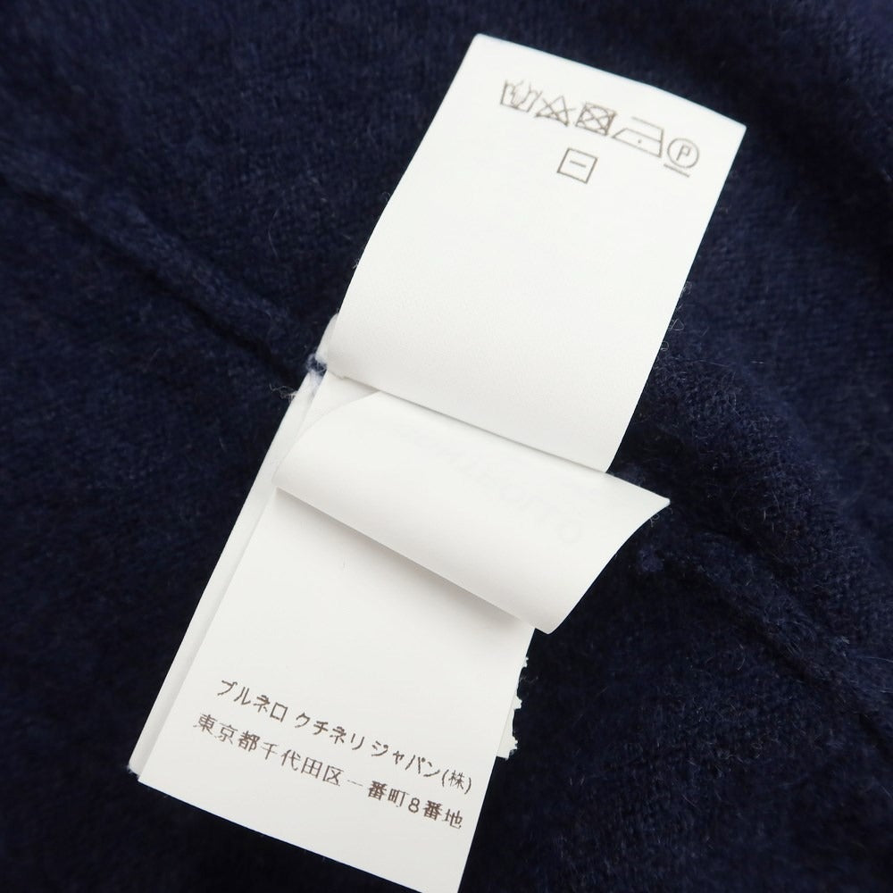 [Used] Brunello Cucinelli Cashmere Knit Vest Navy [Size 48] [NVY] [A/W] [Condition Rank B] ​​[Men&
