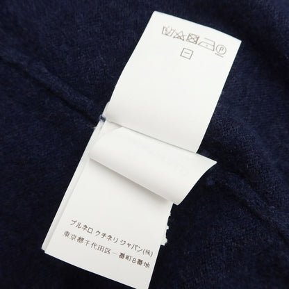 [Used] Brunello Cucinelli Cashmere Knit Vest Navy [Size 48] [NVY] [A/W] [Condition Rank B] ​​[Men&