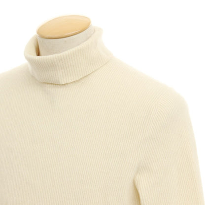 [Used] Brunello Cucinelli Cashmere Turtleneck Pullover Knit Cream [Size S] [BEI] [A/W] [Condition Rank C] [Men&