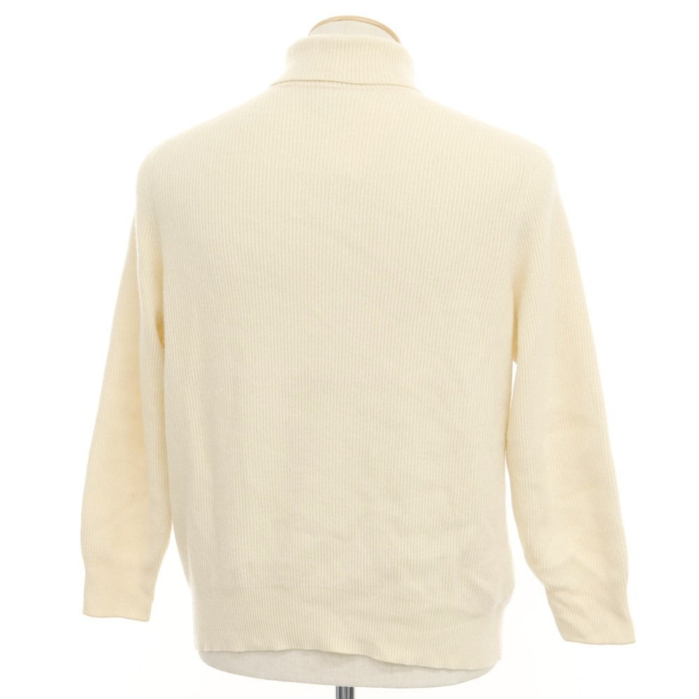 [Used] Brunello Cucinelli Cashmere Turtleneck Pullover Knit Cream [Size S] [BEI] [A/W] [Condition Rank C] [Men&
