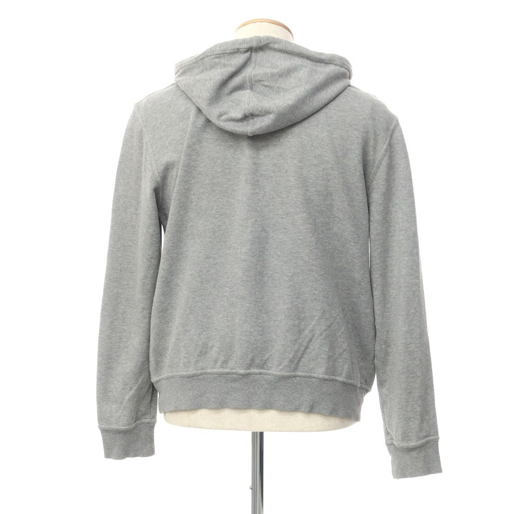 【中古】ブルネロクチネリ Brunello Cucinelli コットン ジップアップパーカー グレー【サイズS】【GRY】【S/S/A/W】【状態ランクD】【メンズ】【768793】