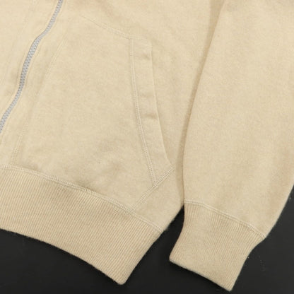 [Used] Brunello Cucinelli Cashmere knit zip-up hoodie, light beige [Size 46] [BEI] [A/W] [Condition Rank C] [Men&