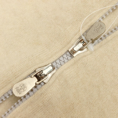 [Used] Brunello Cucinelli Cashmere knit zip-up hoodie, light beige [Size 46] [BEI] [A/W] [Condition Rank C] [Men&