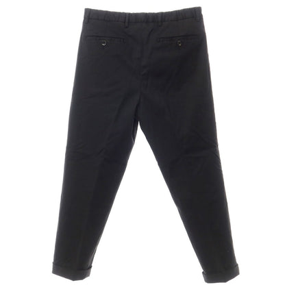 [Used] BRIGLIA 1949 Cotton Rayon Easy Casual Slacks Pants Black [46] [Condition Rank C] [Men&