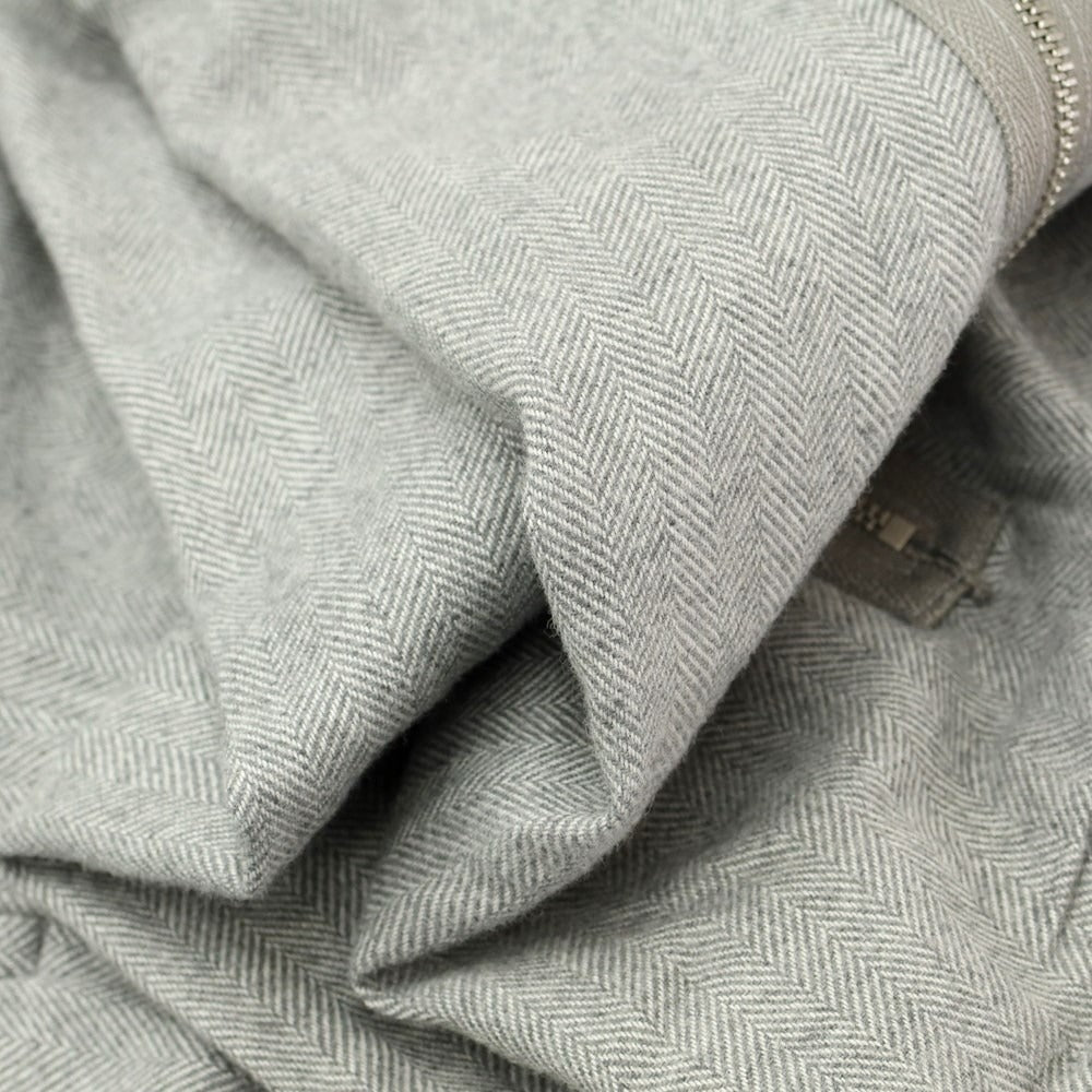 [Used] Brunello Cucinelli Herringbone Cotton Cargo Pants Gray x White [Size 46] [GRY] [A/W] [Condition Rank D] [Men&
