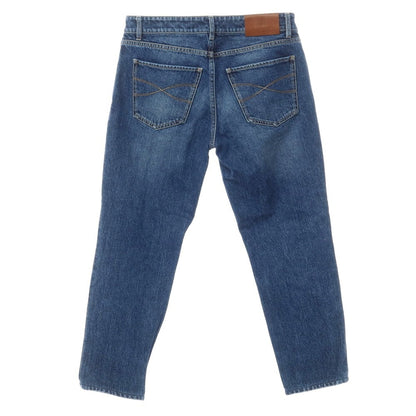[Used] Brunello Cucinelli processed denim pants jeans navy blue [size 46] [NVY] [S/S/A/W] [Condition rank C] [Men&