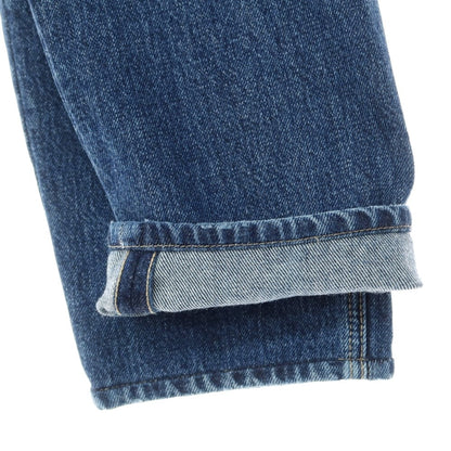[Used] Brunello Cucinelli processed denim pants jeans navy blue [size 46] [NVY] [S/S/A/W] [Condition rank C] [Men&