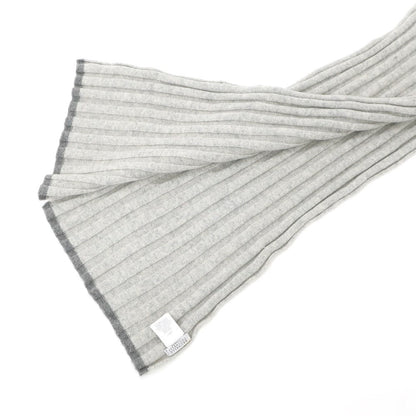 [Used] Brunello Cucinelli Cashmere Knit Scarf Grey [GRY] [A/W] [Condition Rank C] [Men&