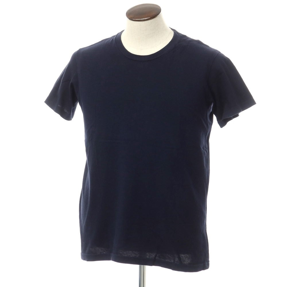 [Used] FilMelange JAMES Cotton Crew Neck Short Sleeve T-Shirt Navy [5] [Condition Rank C] [Men&