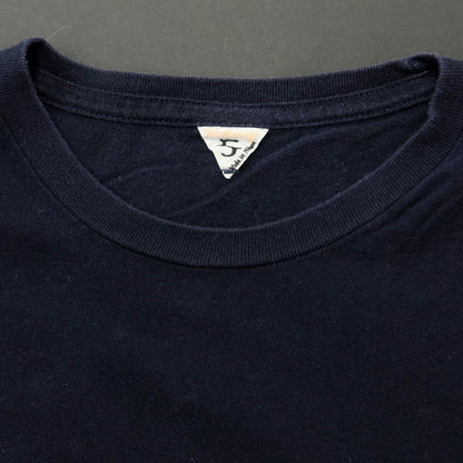 [Used] FilMelange JAMES Cotton Crew Neck Short Sleeve T-Shirt Navy [5] [Condition Rank C] [Men&