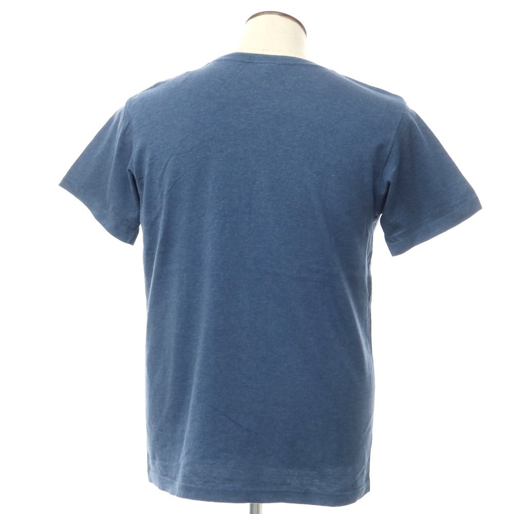 [Used] FilMelange SUNNY Cotton Crew Neck Short Sleeve T-Shirt Blue [5] [Condition Rank C] [Men&