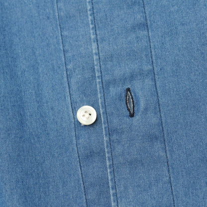 [Used] Finamore Cotton Horizontal Chambray Shirt Blue [Size S] [BLU] [S/S/A/W] [Condition Rank B] ​​[Men&