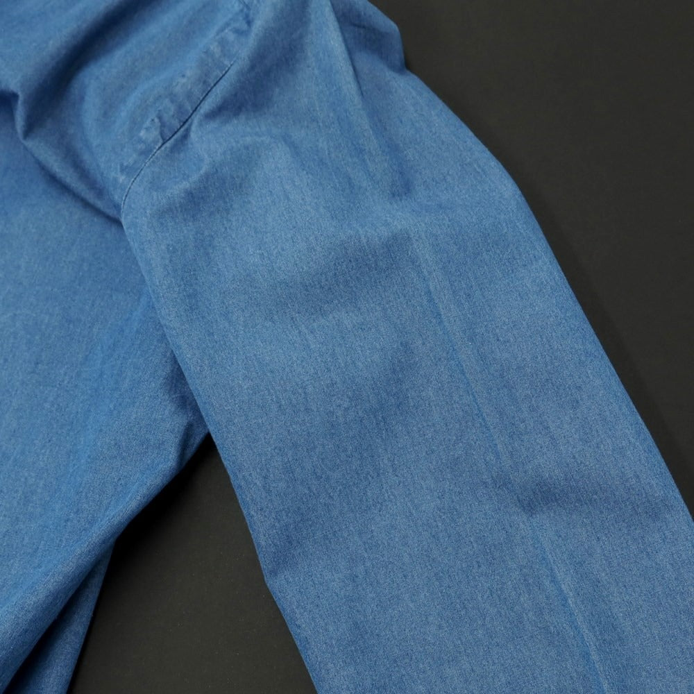 [Used] Finamore Cotton Horizontal Chambray Shirt Blue [Size S] [BLU] [S/S/A/W] [Condition Rank B] ​​[Men&