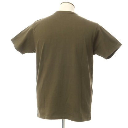 [Used] Jun Hashimoto Cotton Crew Neck Short Sleeve T-Shirt Olive [4] [Condition Rank B] [Men&