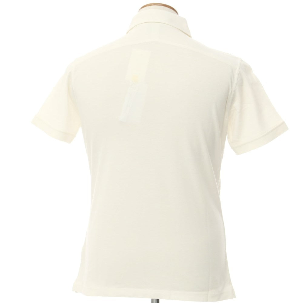 [Used] LACOSTE Cotton Short Sleeve Polo Shirt Ivory [4] [Condition Rank C] [Men&