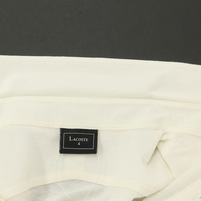 [Used] LACOSTE Cotton Short Sleeve Polo Shirt Ivory [4] [Condition Rank C] [Men&