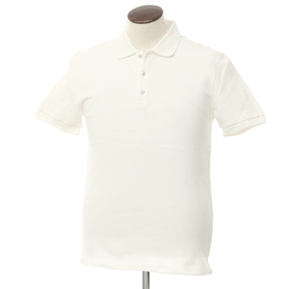 [Used] Jun Hashimoto junhashimoto Cotton Short Sleeve Polo Shirt White [5] [Condition Rank B] [Men&