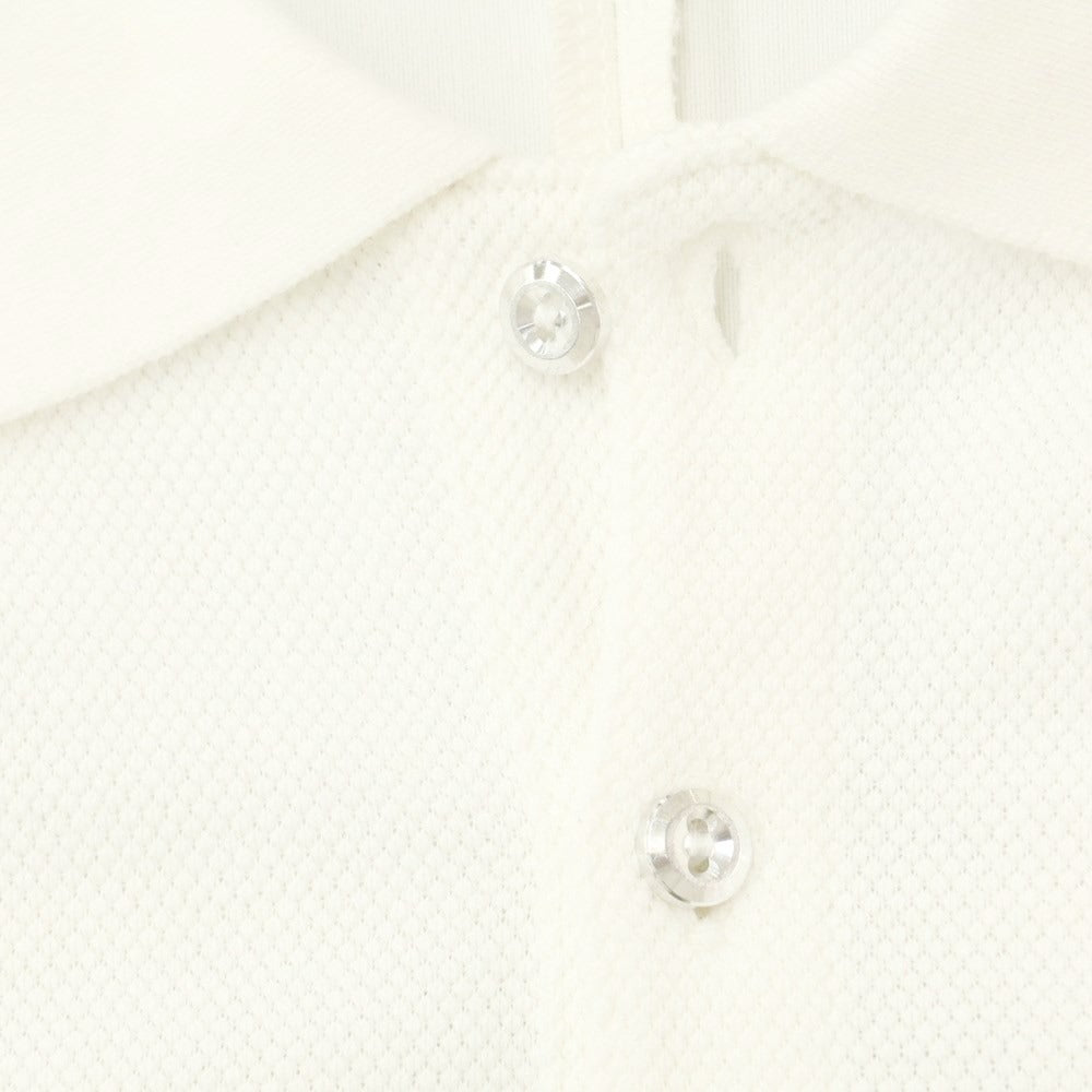 [Used] Jun Hashimoto junhashimoto Cotton Short Sleeve Polo Shirt White [5] [Condition Rank B] [Men&