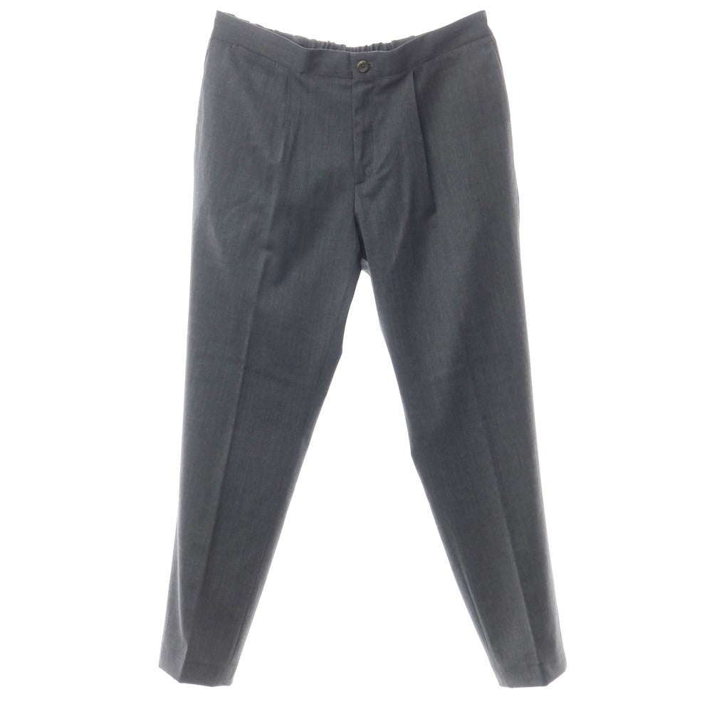 [Used] DEVORE Incipit Wool Polyester Casual Slacks Pants, Gray [Size 52] [GRY] [S/S] [Condition Rank B] [Men&