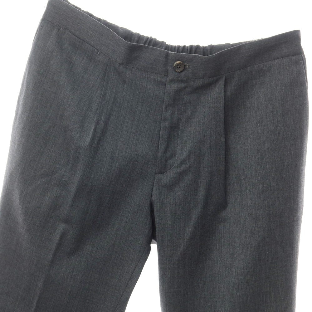 [Used] DEVORE Incipit Wool Polyester Casual Slacks Pants, Gray [Size 52] [GRY] [S/S] [Condition Rank B] [Men&