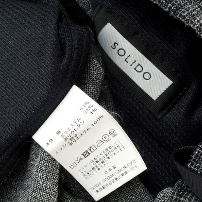 [Used] Solido Cotton Polyester Easy Pants, Gray [Size 3] [GRY] [S/S] [Condition Rank B] [Men&