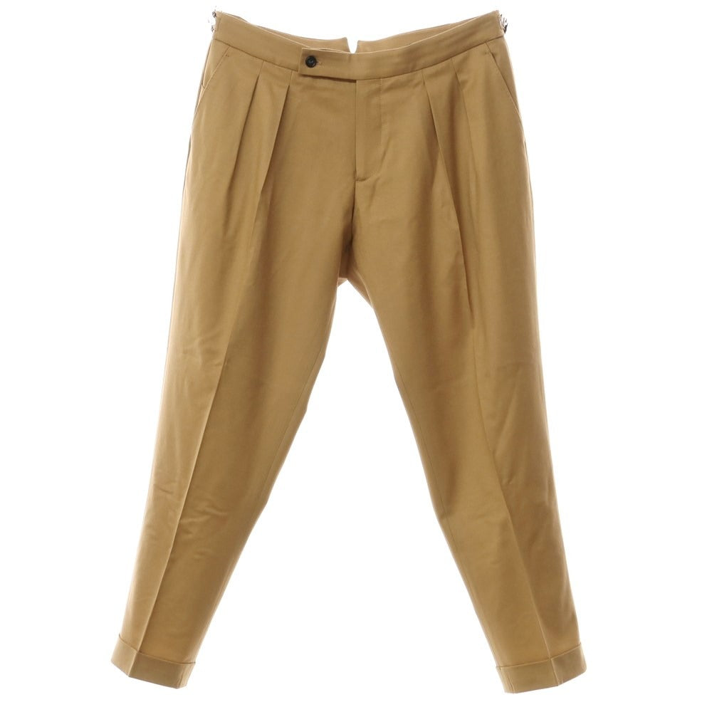 [Used] BERWICH Wool Slacks Pants Light Brown [Size 50] [BRW] [A/W] [Condition Rank B] ​​[Men&