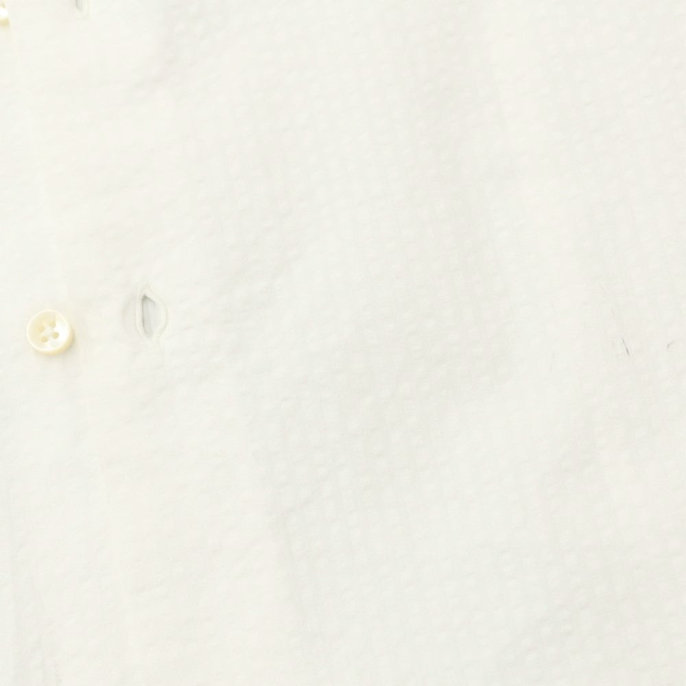 [Used] Maria Santangelo Cotton Pinhole Collar Casual Shirt White [Size 41] [WHT] [S/S/A/W] [Condition Rank C] [Men&