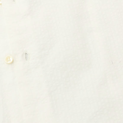 [Used] Maria Santangelo Cotton Pinhole Collar Casual Shirt White [Size 41] [WHT] [S/S/A/W] [Condition Rank C] [Men&