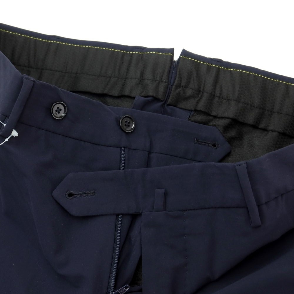 [Used] PT TORINO ALPHA stretch nylon casual slacks pants, navy [size 48] [navy] [S/S] [condition rank B] [men&