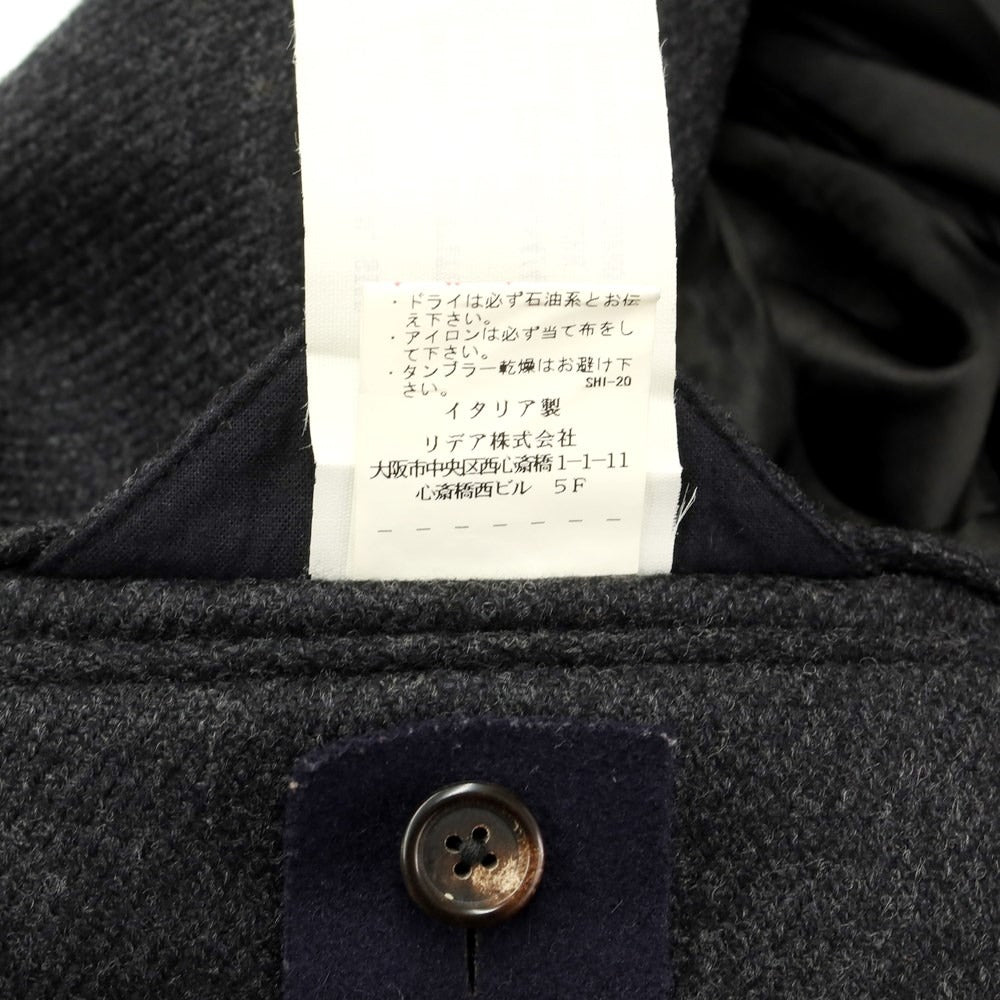 中古】ラルディーニ LARDINI ウールカシミヤ チェスターフィールド