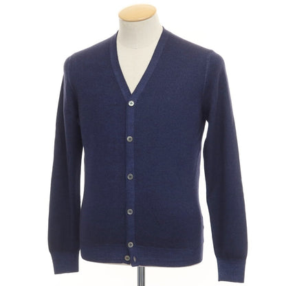 [Used] GRAN SASSO Wool Knit Cardigan Navy [Size 44] [NVY] [A/W] [Condition Rank B] ​​[Men&