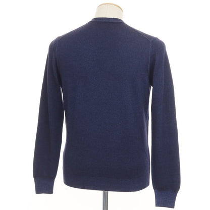 [Used] GRAN SASSO Wool Knit Cardigan Navy [Size 44] [NVY] [A/W] [Condition Rank B] ​​[Men&