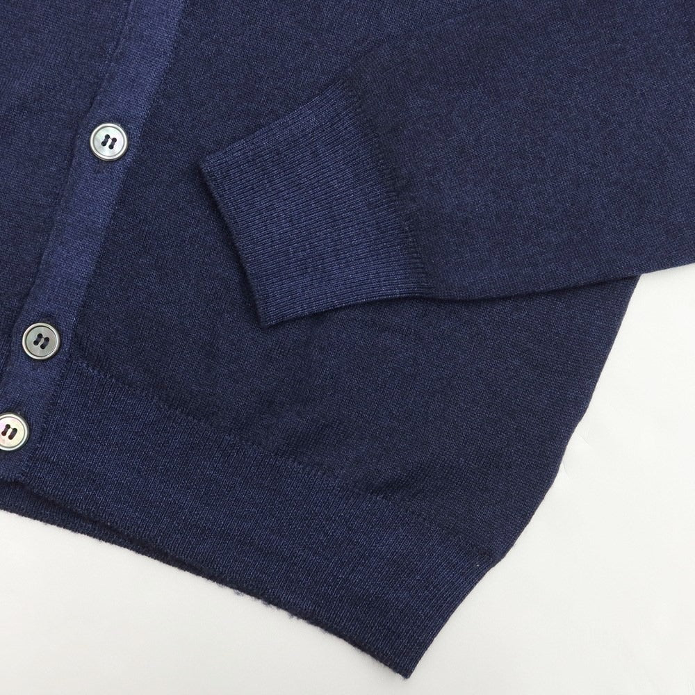 [Used] GRAN SASSO Wool Knit Cardigan Navy [Size 44] [NVY] [A/W] [Condition Rank B] ​​[Men&