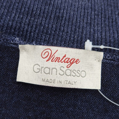 [Used] GRAN SASSO Wool Turtleneck Pullover Knit Navy [Size 44] [NVY] [A/W] [Condition Rank A] [Men&