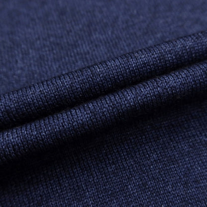 [Used] GRAN SASSO Wool Turtleneck Pullover Knit Navy [Size 44] [NVY] [A/W] [Condition Rank A] [Men&