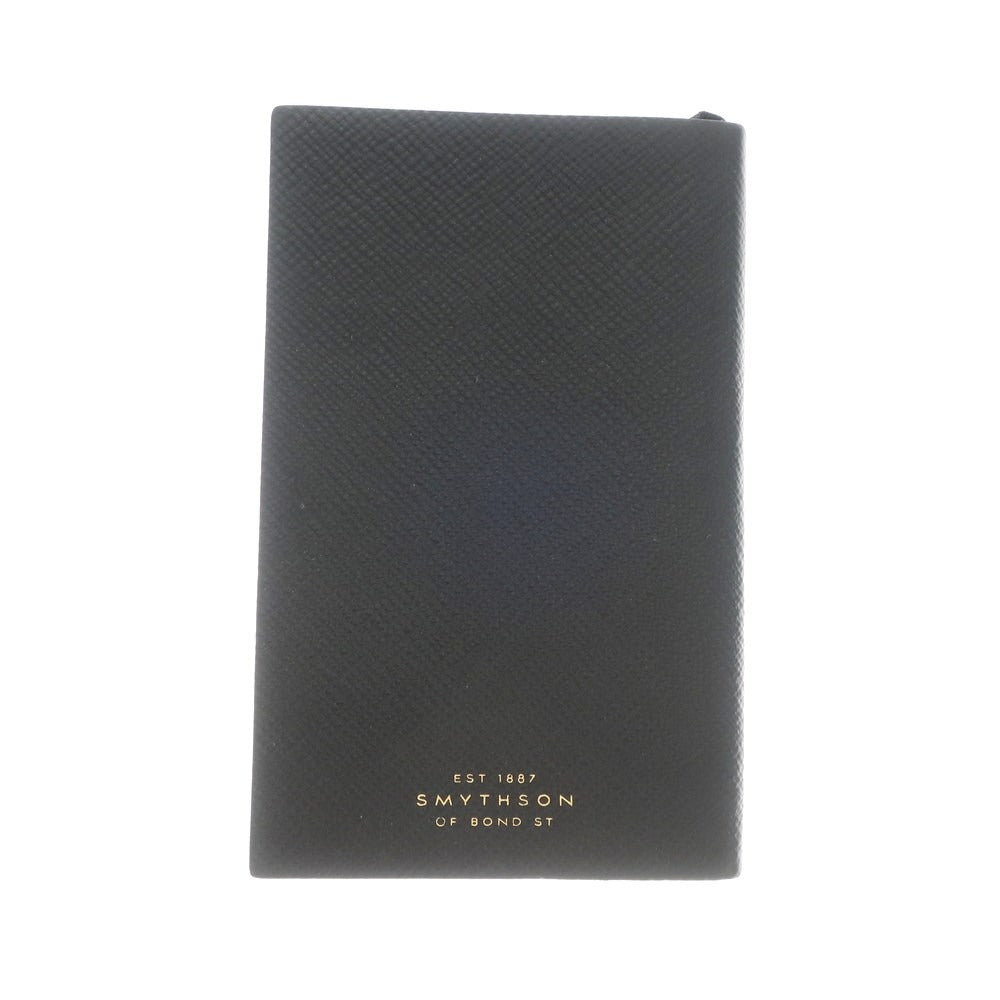 [Used] Smythson Leather Notebook Black [BLK] [S/S/A/W] [Condition Rank A] [Unisex] [768887]