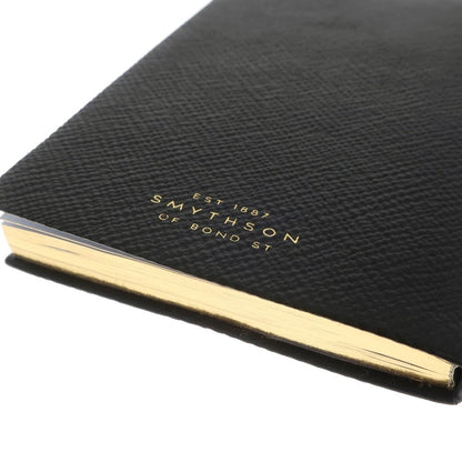 [Used] Smythson Leather Notebook Black [BLK] [S/S/A/W] [Condition Rank A] [Unisex] [768887]